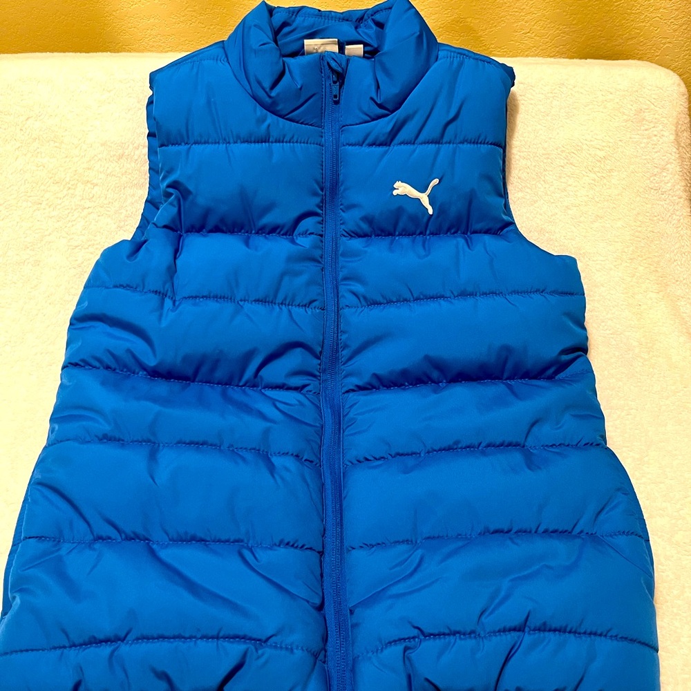 NWOT boys Puma puffer vest
